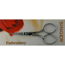 3-1/2" Embroidery Scissors Fine Points Curved Blade 